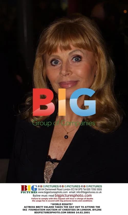Britt Ekland Attends Ski Foundation Auction