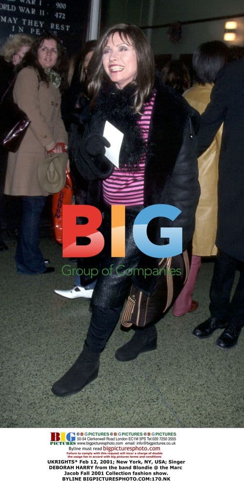 Deborah Harry at Marc Jacobs Fashion Show