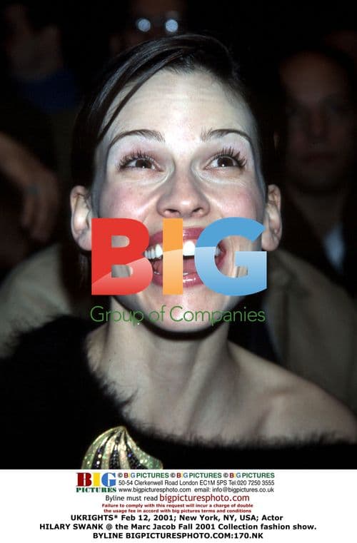 Hilary Swank at Marc Jacobs Fashion Show