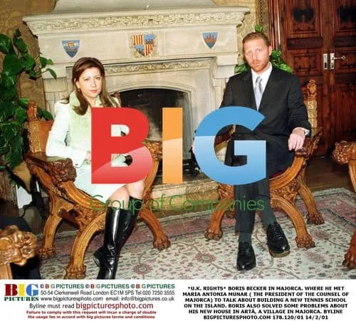 Boris Becker Meets Majorca President