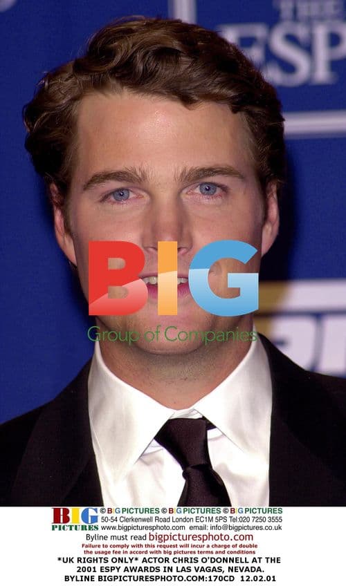 Chris O'Donnell at 2001 ESPY Awards