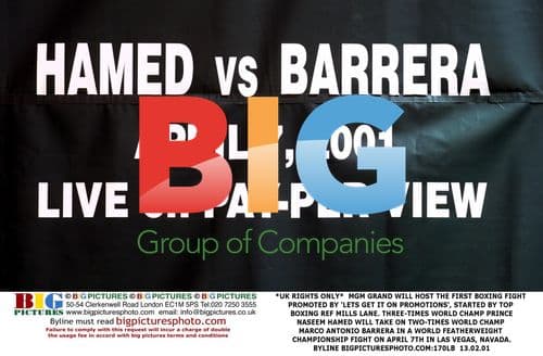 Prince Naseem Hamed vs. Marco Antonio Barrera Boxing Match