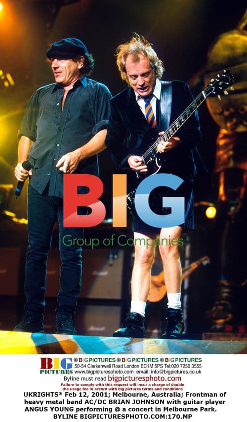 AC/DC Performs Concert in Melbourne