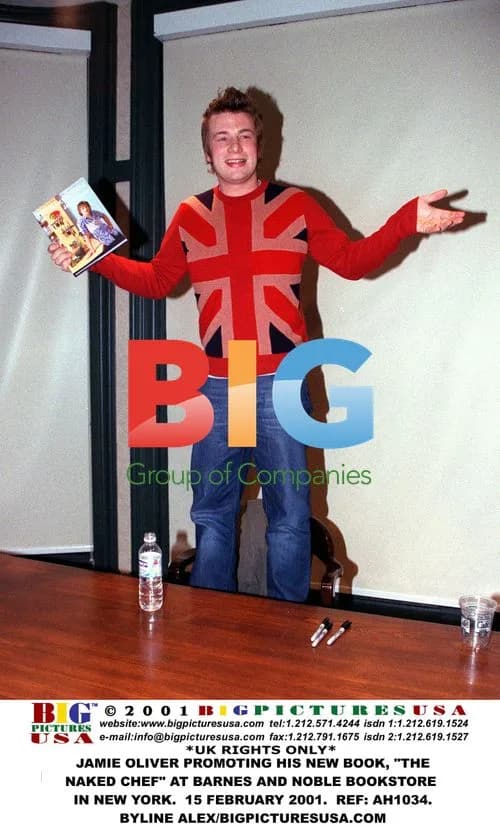 Jamie Oliver Book Promotion