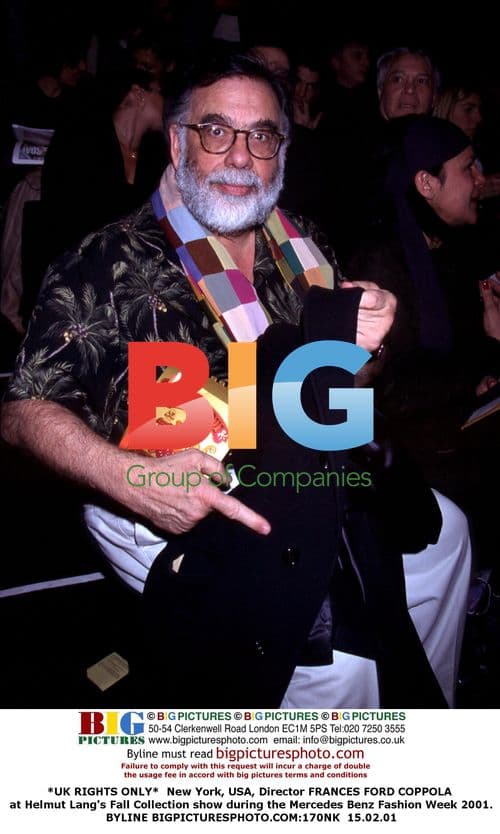 Frances Ford Coppola at Helmut Lang Fashion Show