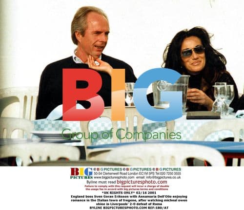 Eriksson and Dell'Olio in Fregene