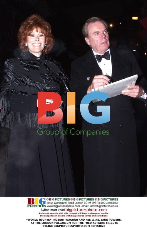 Robert Wagner & Jane Powers at Fred Astaire Tribute