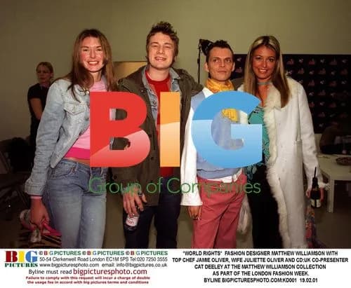Matthew Williamson Fashion Show with Celebrities