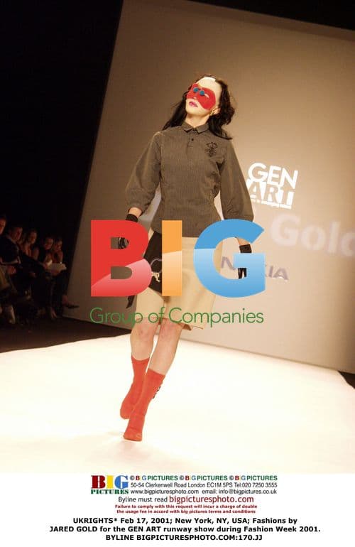 JARED GOLD at GEN ART Fashion Week 2001
