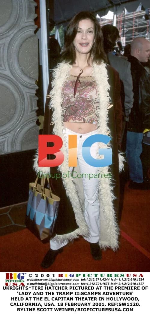 Teri Hatcher at 'Lady and the Tramp II' Premiere