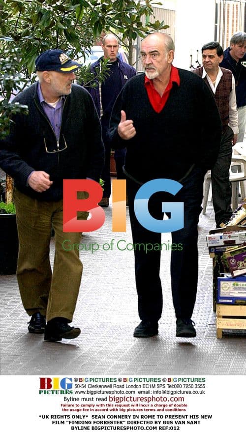 Sean Connery Presents "Finding Forrester" in Rome