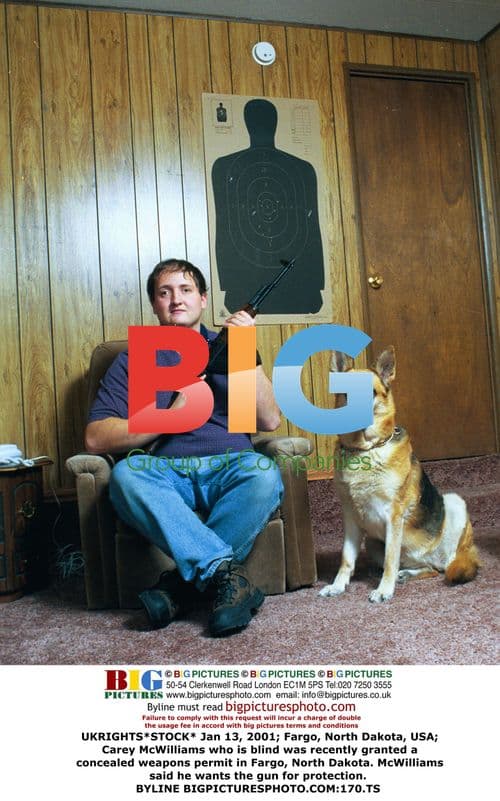 Blind Man Granted Concealed Weapons Permit