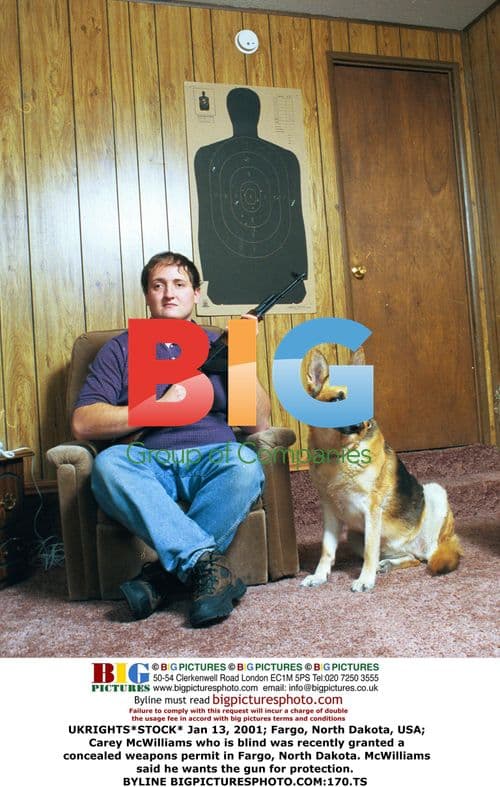 Blind man granted concealed carry permit in Fargo