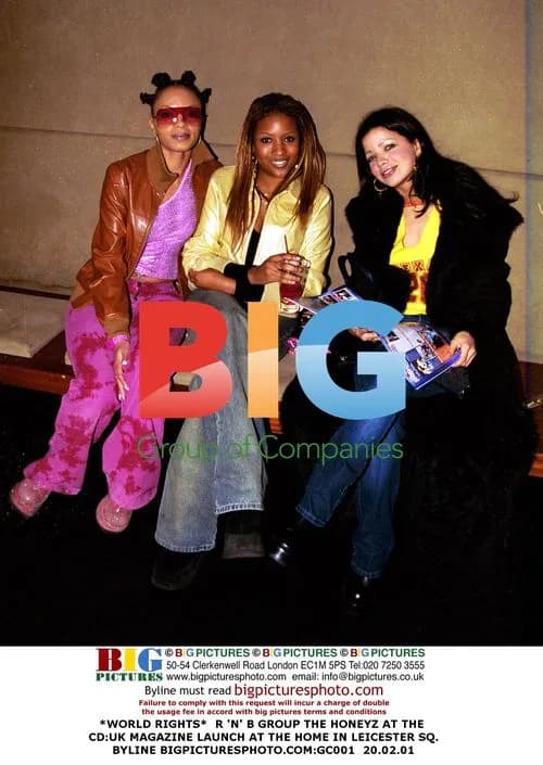 The Honeyz at CD:UK Magazine Launch
