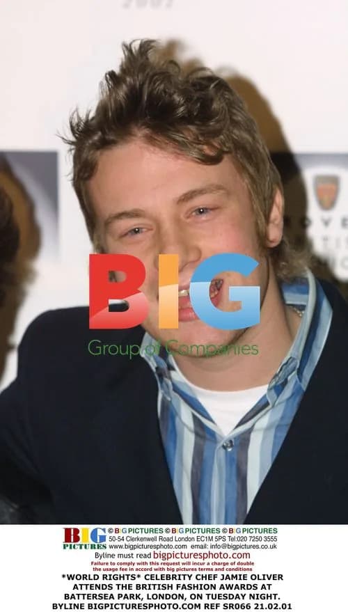 Jamie Oliver at British Fashion Awards