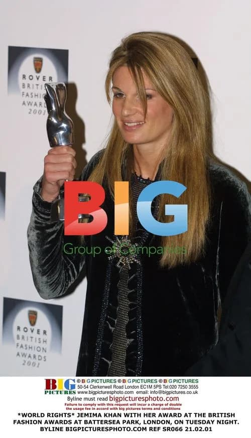 Jemima Khan at British Fashion Awards