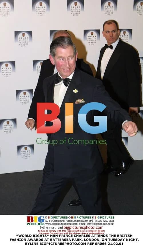 Prince Charles at British Fashion Awards