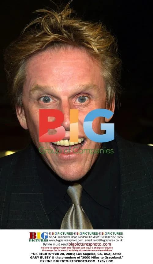 Gary Busey at '3000 Miles to Graceland' Premiere