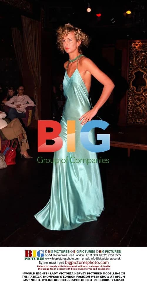 Lady Victoria Hervey at Patrick Thompson Fashion Show