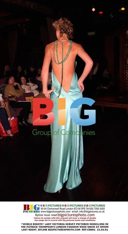 Lady Victoria Hervey at LFW Show
