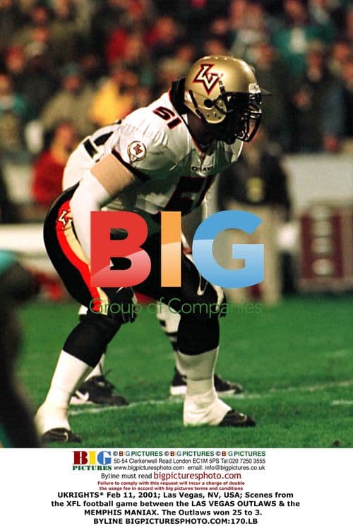 XFL Game: Las Vegas Outlaws vs. Memphis Maniax