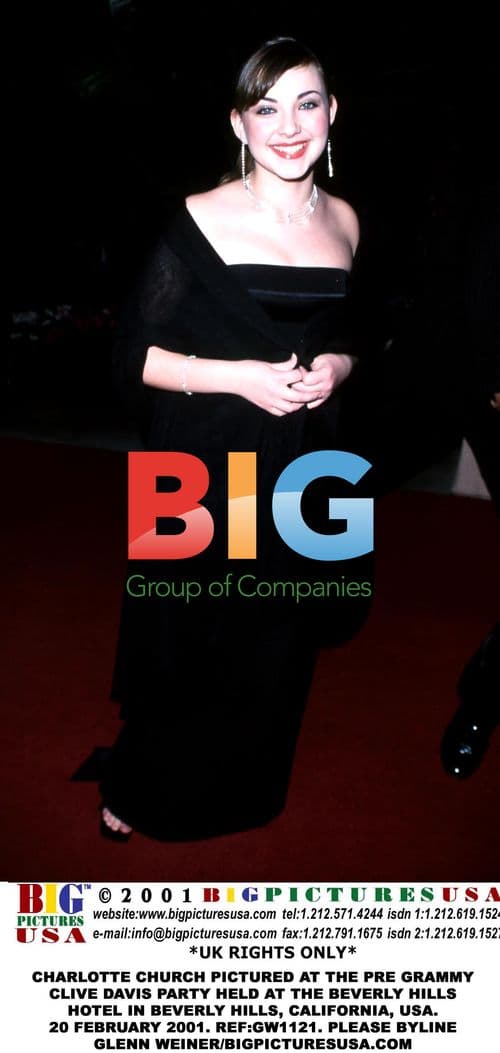 Charlotte Church at Grammys Party