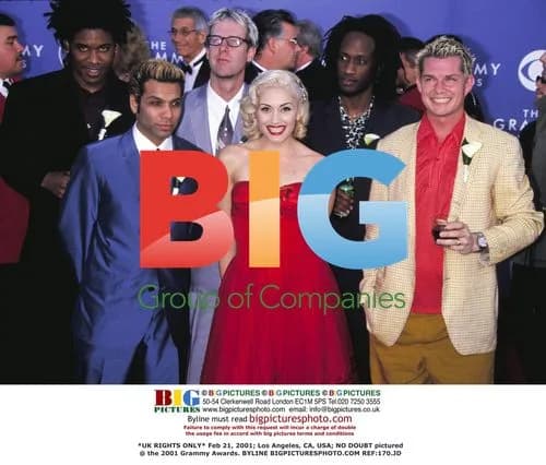 NO DOUBT at 2001 Grammy Awards