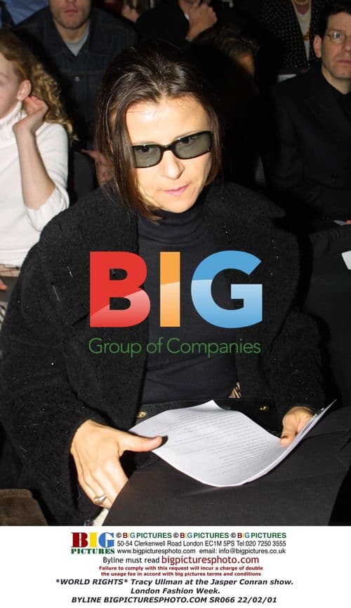 Tracy Ullman at Jasper Conran Fashion Show