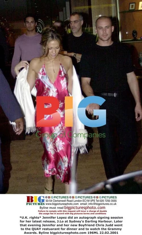 Jennifer Lopez Autograph Signing in Sydney