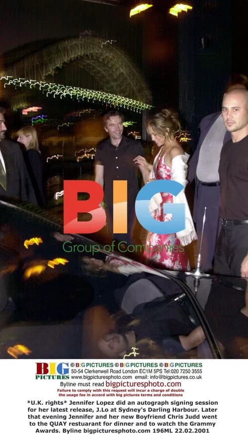 Jennifer Lopez Autograph Signing in Sydney