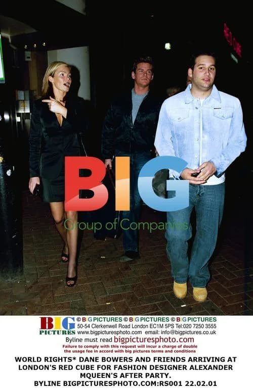 Dane Bowers and Friends Arrive at McQueen After Party