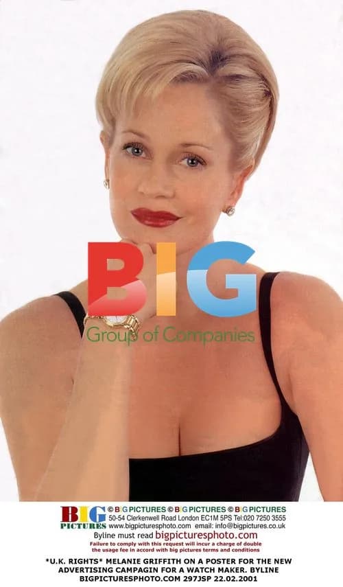 Melanie Griffith in Watch Ad Campaign Poster