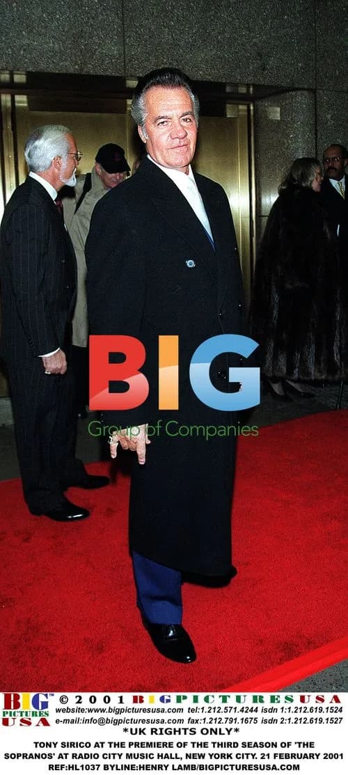 Tony Sirico at Sopranos Season 3 Premiere
