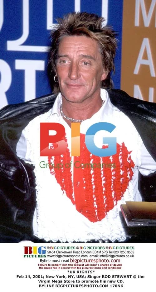 Rod Stewart Promotes New CD