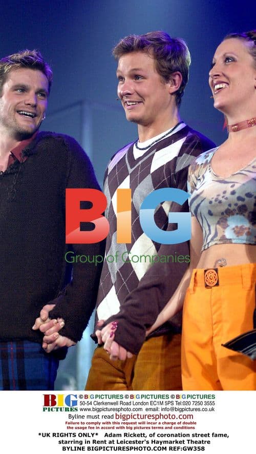 Adam Rickett stars in Rent at Leicester's Haymarket