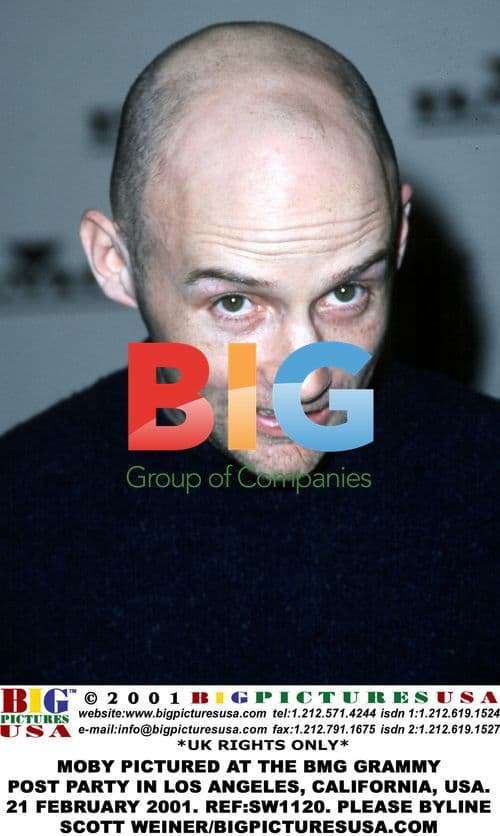 Moby at BMG Grammy Party in LA