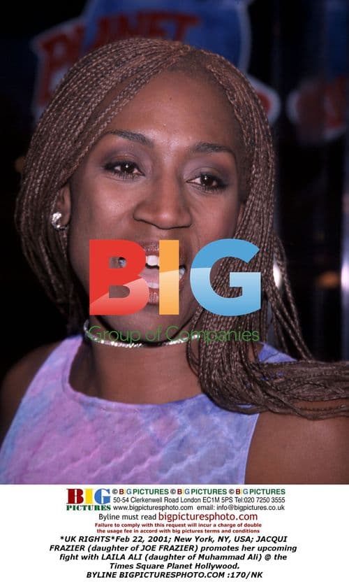 Laila Ali and Jacqui Frazier Promote Fight