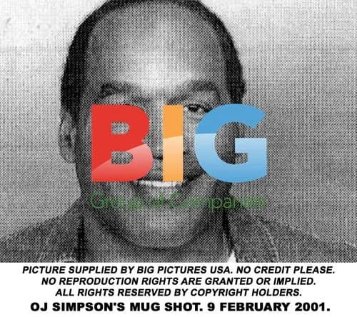 OJ Simpson's Mugshot