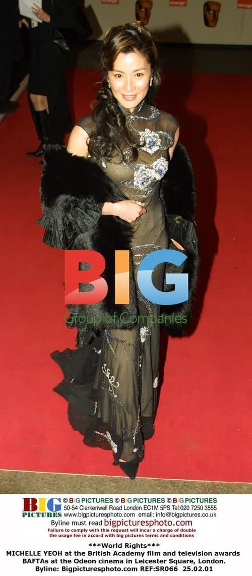 Michelle Yeoh at BAFTA awards in London