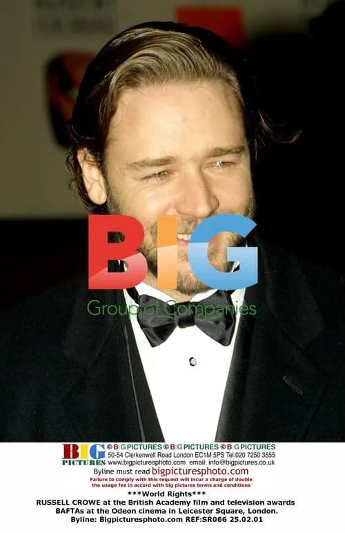 Russell Crowe at 2001 BAFTAs