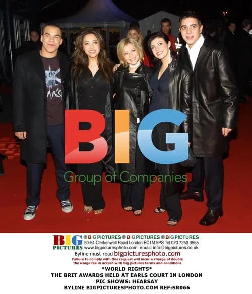 HEARSAY at the BRIT Awards in London