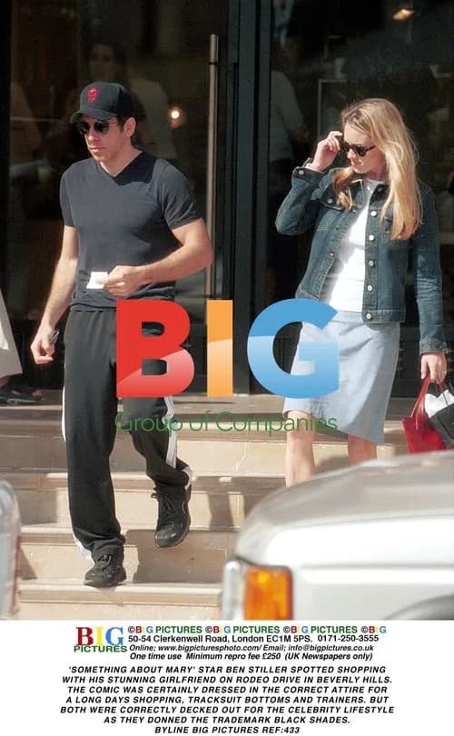 Ben Stiller Spotted Shopping with Girlfriend