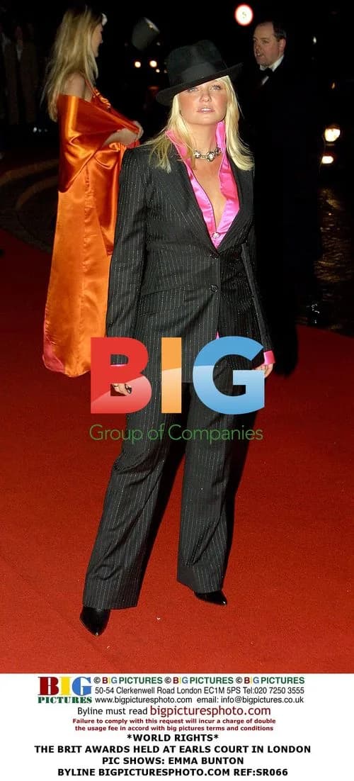 Emma Bunton at Brit Awards in London