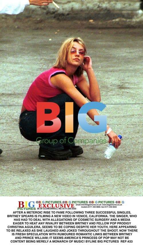 Britney Spears Films New Video in Venice