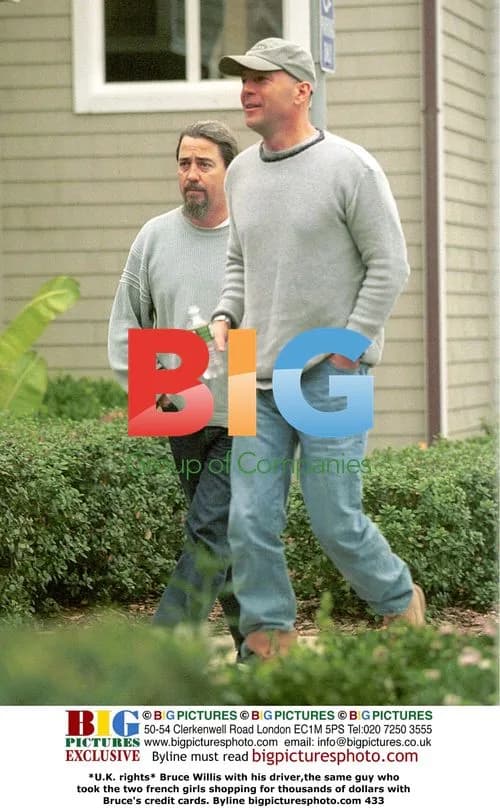 Bruce Willis with Controversial Driver