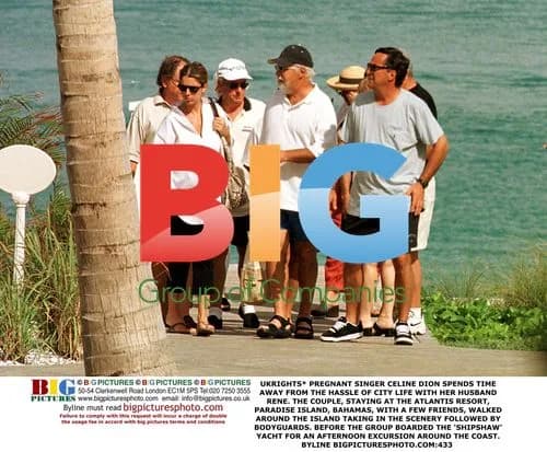 Celine Dion Enjoys Bahamas Vacation With Husband Rene