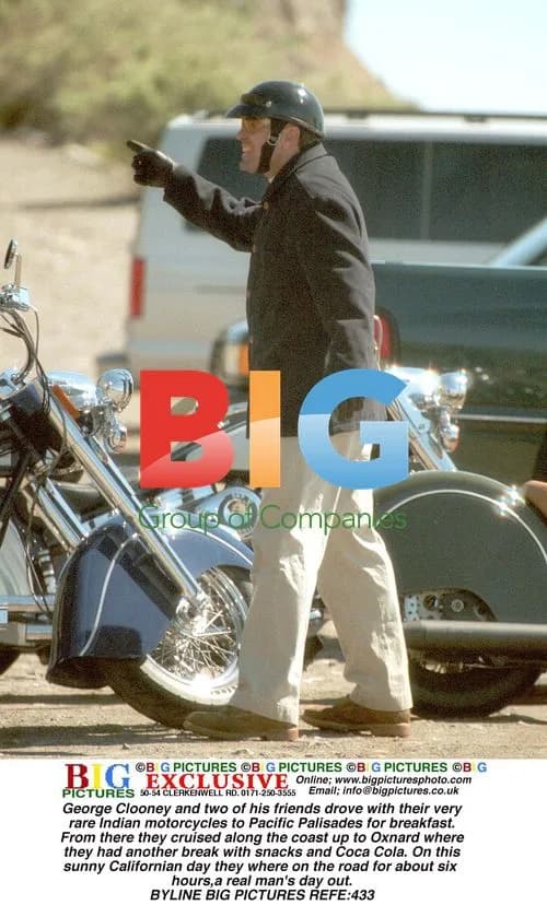 George Clooney Rides Rare Motorcycles