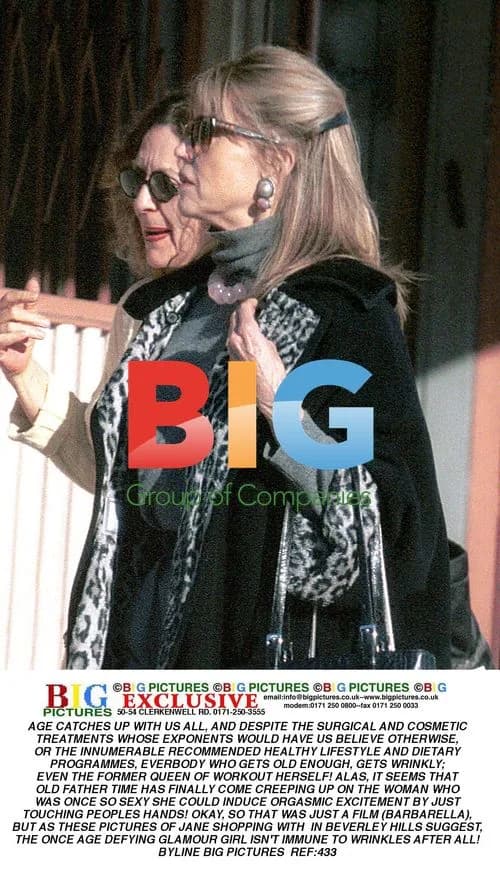 Jane Fonda Spotted Shopping in Beverly Hills