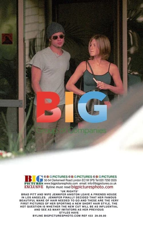 Brad Pitt and Jennifer Aniston Out in LA