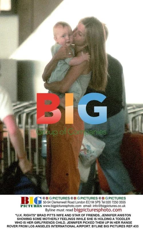 Jennifer Aniston Showing Motherly Feelings